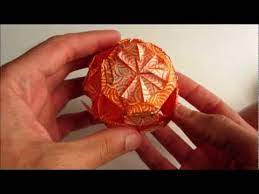 Origami Kusudama Chrysanthemum Flower Ball Chrysanthemum Flower Origami Flower Video
