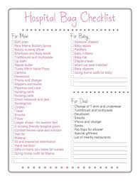 Free Printable Hospital Bag Checklist The Savvy Bump Hospital Bag Checklist Hospital Bag Baby Hospital Bag