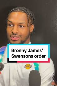 Los Angeles @Lakers rookie Bronny James returned to Northeast Ohio for a  showdown against the Cleveland @cavs . Memories of Old Trail School and a  taste of @swensonsdrivein remind Bronny that he’s ...