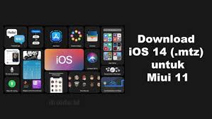 Download Tema Ios 14 Miui 11 Mtz Apple Iphone Iphone Android