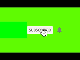 Green Screen Subscribe Sound And Bell Icon Sound Youtube