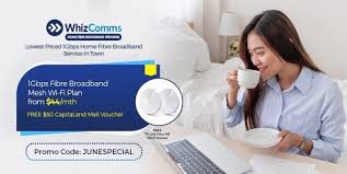 Whizcomms Singapore Subscribe Get Up To 50 Capitaland Voucher By 20 Jun 2018 Fibre Broadband Voucher Broadband Services