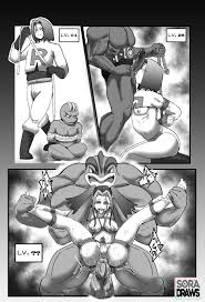 pokemon, james (pokemon), machamp, machoke, ahe gao - R34 Vault