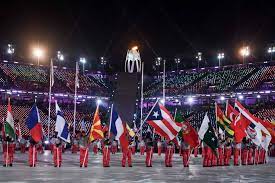 La ceremonia inaugural tendrá lugar en el estadio olímpico de. Fotos La Ceremonia De Clausura De Los Juegos Olimpicos De Invierno 2018 En Imagenes Deportes El Pais