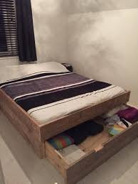 2 persoon bed met lade van steigerhout slaapkamer bedden marktplaats nl bed met lade slaapkamer bed slaapkamer
