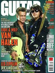 Guitar World Magazine Covers Gallery Every Issue From 1994 To 2000 Eddie Van Halen Van Halen Wolfgang Van Halen