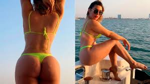 Cenapop · Naiara Azevedo exibe bumbum de biquíni fio-dental e quebra a web:  “Raba de respeito”