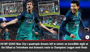 The cityzens have won the league in three of the previous four campaigns, and they are favourites to come on top once again. Champions League Pressestimmen Zu Manchester City Vs Tottenham Hotspur Seite 1