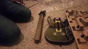 How To Remove Guitar Hero Live Guitar Neck From Body! - Youtube