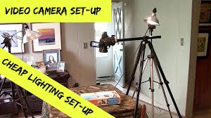 Cheap Lighting Video Set Up For Table Top Videos Unboxings Youtube