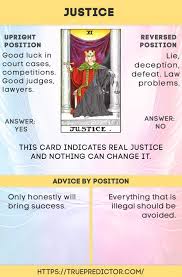 The Justice Tarot Card Meaning And Interpretation In 2020 Justice Tarot Tarot Book Tarot Card Meanings