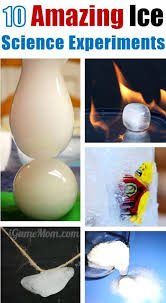 10 Amazing Science Experiments With Ice Kids Love Born Undervisning Videnskab