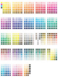 Standard Pantone Color Chart Edit Fill Sign Online