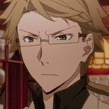 He is always seen wearing his glasses. ð™ ð™ªð™£ð™žð™ ð™žð™™ð™– Bungo Stray Dogs Dog Icon Bungou Stray Dogs