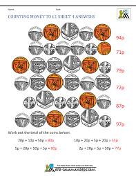 free money worksheets uk coins