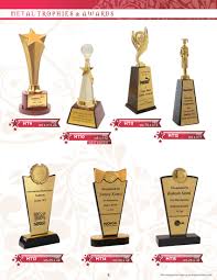 Elegant Metal Trophies Plaque Design Trophy Design Trophies