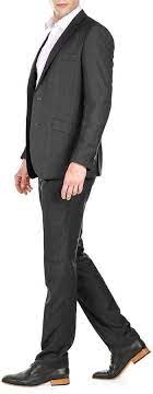 Men's concepts sport white boston red sox vigor sleep. Charcoal Glen Check Fitted Two Piece Suit Set Men Big Tall Mens Big And Tall Men S Suits Men