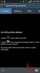 Pertama anda buka pengaturan lalu anda pilih nirkabel dan kemudian pada vpn name: How To Set Up A Openvpn Vpn On Android Hide Me