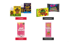 For one thing, it goes in alphabetical order. Federal Agencies Target E Cigarette Liquid Manufacturers Using Branding Similar To Kid Friendly Products 2018 05 02 Candy Industry