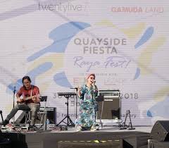 Larissa ping and rozita rohaizad all the way from malaysia. Eat Drink Kl Malaysia Day Quayside Fiesta 1 2 September 2018