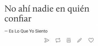 No Hay Nadie En Quien Confiar Frases Pw