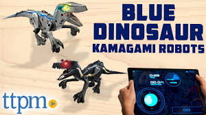 After blue has been trained for a while, she will. Kamigami Robots Jurassic World Indoraptor Velociraptor Blue Dinosaur Mattel Toys Youtube
