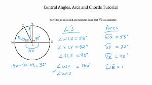 According to theorem 10.8, an inscribed angle of a triangle intercepts a diameter if the angle is a right angle. Math Homework Help Arcs And Chords Arcs And Chords Math Assignment Help