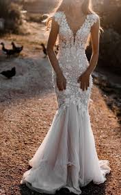 Satin Sheath Square Neck Backless Wedding Dress Mw755 | Musebridals