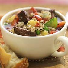 Barley Beef Soup Healthy Soup Recipes Soup Recipes Quick Soup Recipes