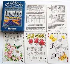 See more ideas about cross stitch patterns, cross stitch, free cross stitch. Vintage Playing Cards Wide Creative Cross Stitch 52 Designs 2 Free Uk Post 485348784