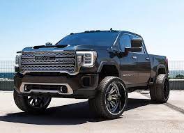 From Assembly Line To The Lab A Fresh 2020 Gmc Sierra Denali 2500hd Rolling Out Of The Lab On Specialtyforgedwheels Innov Gmc Trucks Lifted Trucks Trucks