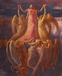Gaetano Previati The Assumption C 1901 1903 The Silence Arte Arte Moderna Pittore