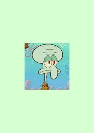 Squidward Ilustrasi Karakter Squidward Kartun