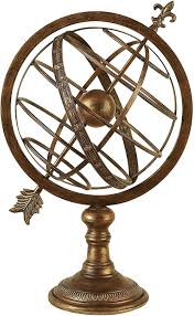 So, if you are looking for a quick fix or a way to add dimension and character to your flowerbeds and lawns, we suggest looking at our garden ornaments section. Deco 79 Armillary Sphere Armillary Globe Garden Outdoor Amazon Com