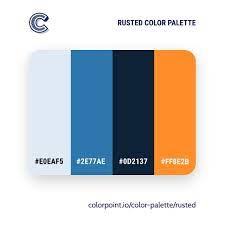 Rusted Color Palette Website Color Palette Color Palette Design Color Palette
