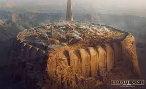 This Is An Aerial Painting I Did Of Jedha City Exploring The Look Of The City Walls Rogueone Starwars Star Wars Images Star Wars Rpg Star Wars
