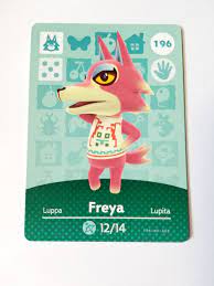 Maybe you would like to learn more about one of these? Animal Crossing Amiibo Card Freya 196 Mercari Animal Crossing Amiibo Cards Animal Crossing Animal Crossing Villagers