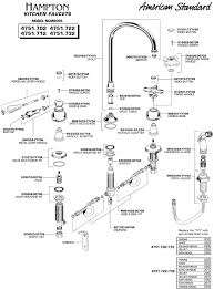 american standard kitchen faucet parts