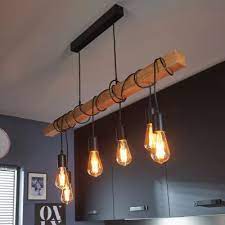 Lampadario Industriale Townshend Marrone In Metallo L 100 0 Cm 6 Luci Eglo Prezzo Online Leroy Merlin Lampadari Rustici Travi Di Legno Interior Design Per La Casa
