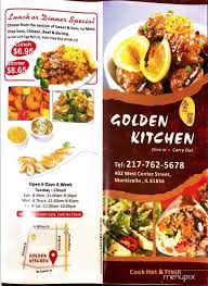 Order online and track your order live. Menu Of Golden Kitchen In Monticello Il 61856