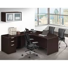 Check spelling or type a new query. Bow Front L Desk Deluxe File Overhead Storage Office Furniture Ez