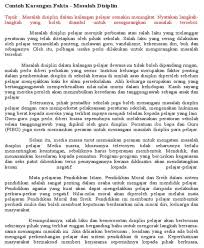 Membuat rusa dengan media gabus (april 2021). Format Karangan Fakta