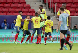 Uruguay is going head to head with colombia starting on 3 jul 2021 at 22:00 utc. 0wlwn9 09dkjem