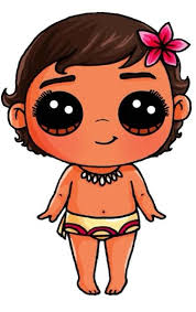Bebe Vaiana Dessin Kawaii Princesse 365 Dessins Kawaii Dessin Kawaii