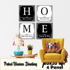 Ruang tamu ialah ruang yang paling kerap anda kunjungi dan lepak di dalam rumah dan ia juga boleh dikatakan yang paling istimewa berbanding ruangan lain. Hiasan Dinding Pajangan Rumah Dekorasi Ruang Tamu Walldecor Poster Home Lazada Indonesia