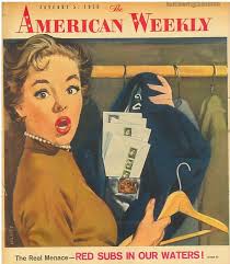American Weekly Magazine January 5 1958 Kay Kendall Rex Harrison Victor  Lasky