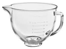 Check spelling or type a new query. Kitchenaid 5 Quart Tilt Head Glass Bowl With Measurement Markings Ksm5nlgb Walmart Com Walmart Com