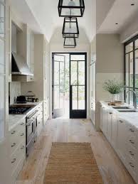 Design Ideas For A Traditional Galley Kitchen In Central Coast With A Double Bowl Sink Shaker C In 2020 Kitchen Remodel Small Home Decor Kitchen Galley Kitchen Design