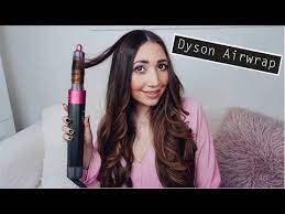 traumlocken mit dem dyson airwrap ich teste den airwrap mit langen haaren livetest youtube locken machen frisuren traume
