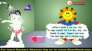 Subscribe channel for watch more videos hindi kids songs children songs hindi poyam hindi me poems in hindi for kids hindi kids poem baby rhymes in hindi educational videos for kids in hindi teaching. Nursery Rhymes After A Bath Songs With Lyrics Youtube